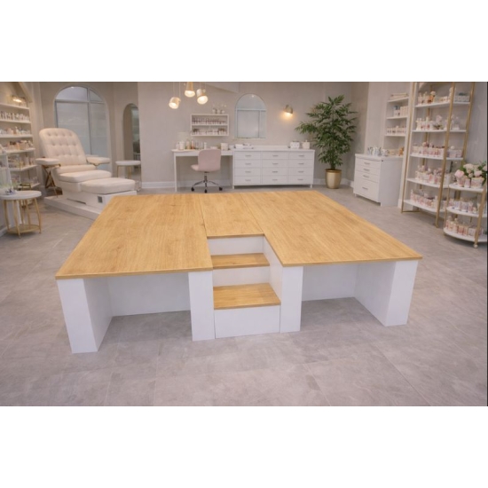 Podest do pedicure Dwa Stanowiska 200cm x 150cm